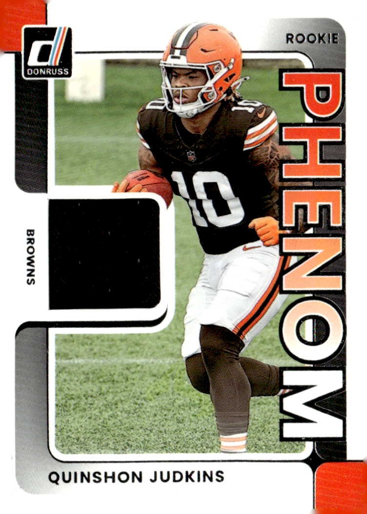 2025 Donruss Quinshon Judkins graded slab