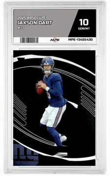 2025 ABSOLUTE #137 JAXSON DART MPE 10 GEM/MT — graded card up for auction