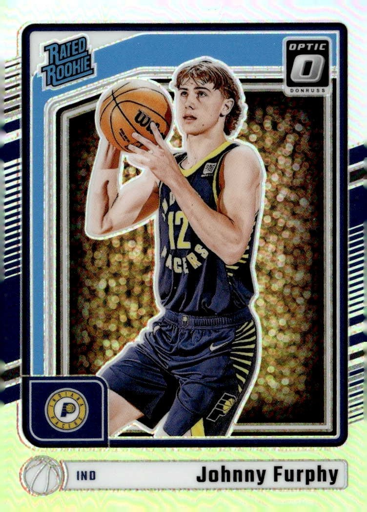 2025 Donruss Optic Johnny Furphy graded slab
