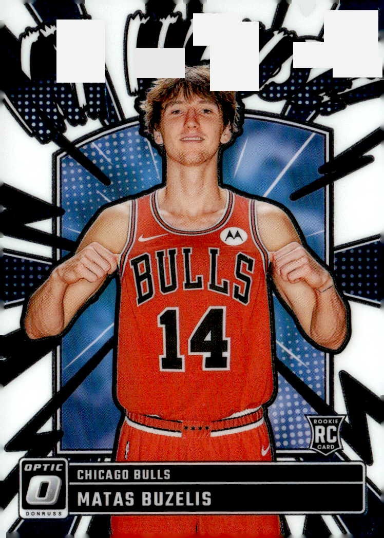 2025 Donruss Optic Matas Buzelis graded slab