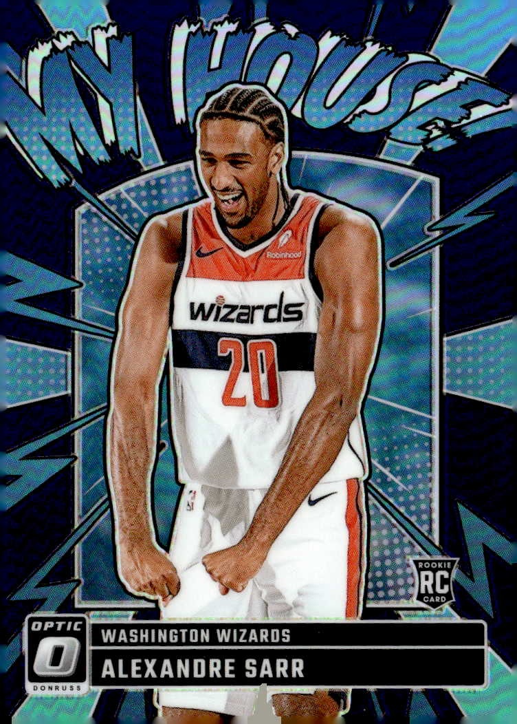 2025 Donruss Optic Alexandre Sarr graded slab