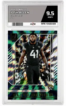 2024 DONRUSS ELITE SERIES #20 JOSH ALLEN MPE 9.5 MINT+ — graded card up for auction