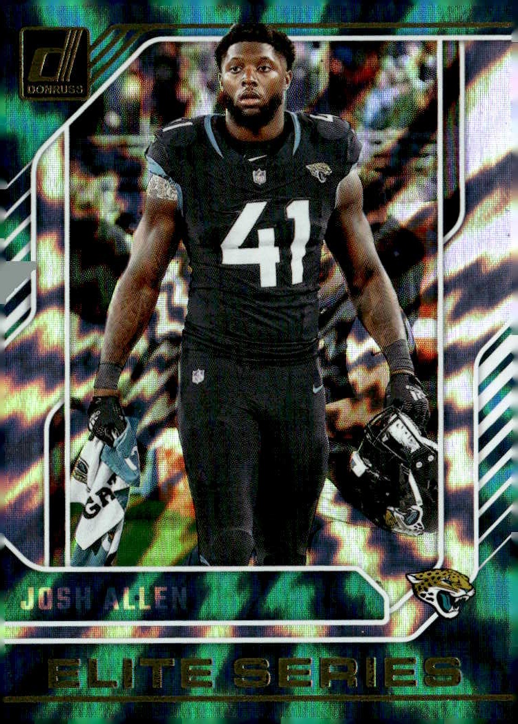 2024 Donruss Elite Josh Allen graded slab