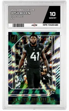 2024 DONRUSS ELITE ELITE SERIES #20 JOSH ALLEN MPE 10 GEM/MT — graded card up for auction