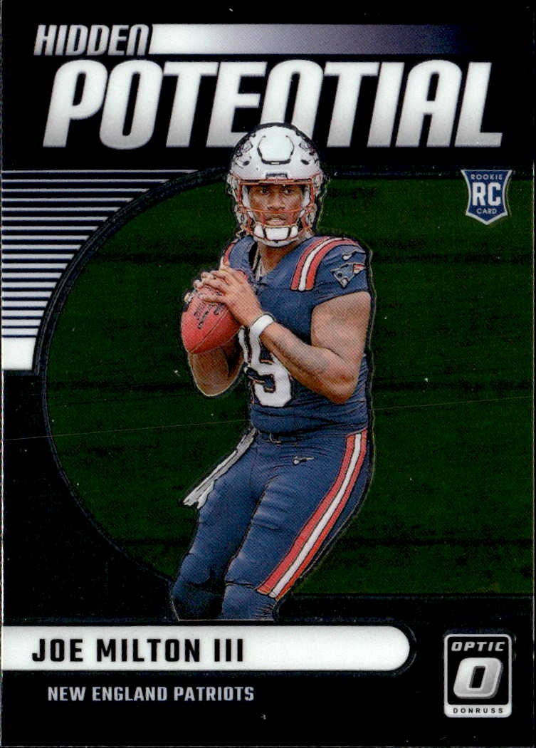 2024 Donruss Optic Joe Milton III graded slab