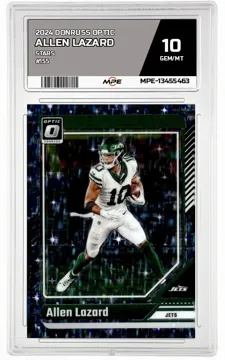 2024 DONRUSS OPTIC STARS #155 ALLEN LAZARD MPE 10 GEM/MT — graded card up for auction