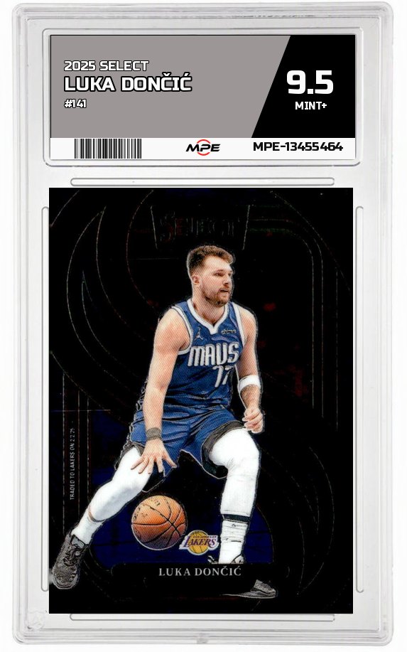 2025 SELECT #141 LUKA DONČIĆ MPE 9.5 MINT+ — graded card auctioned from the MPE vault