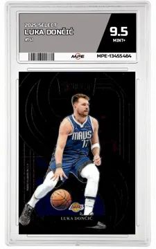 2025 SELECT #141 LUKA DONČIĆ MPE 9.5 MINT+ — graded card up for auction