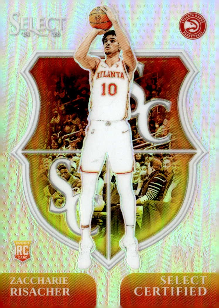 2024 Select Zaccharie Risacher graded slab