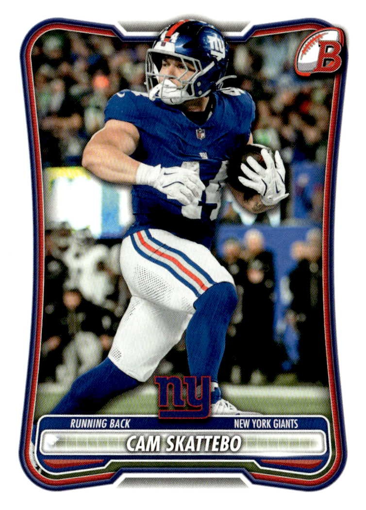 2026 Topps Cam Skattebo graded slab