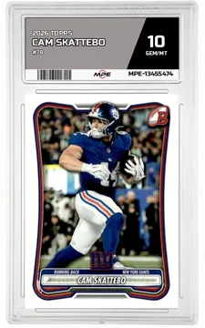 2026 TOPPS #78 CAM SKATTEBO MPE 10 GEM/MT — graded card up for auction