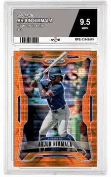 2026 PRIZM ORANGE PULSAR /399 #232 ARJUN NIMMALA MPE 9.5 MINT+ — graded card up for auction