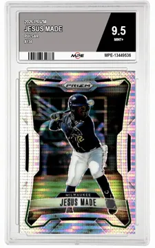 2026 PRIZM PULSAR #134 JESUS MADE MPE 9.5 MINT+ — graded card up for auction