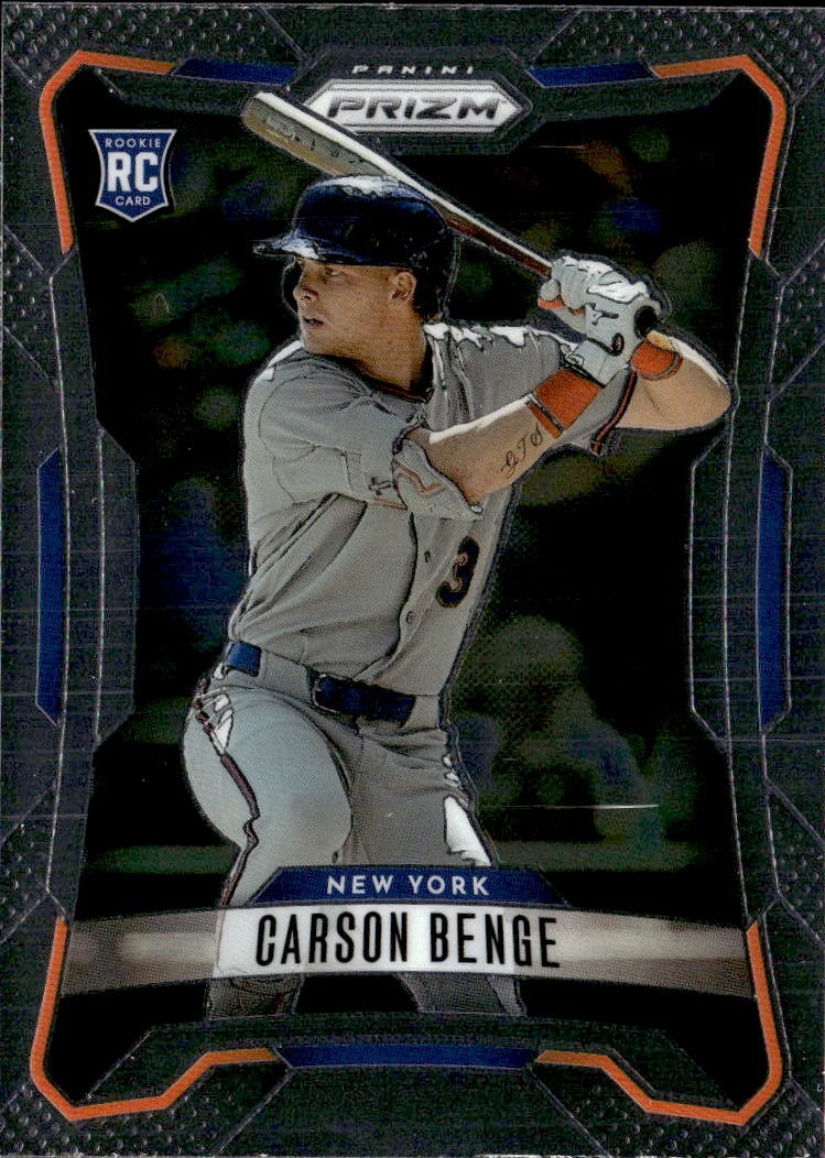 2026 Prizm Carson Benge graded slab