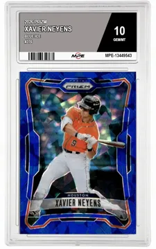 2026 PRIZM BLUE ICE #276 XAVIER NEYENS MPE 10 GEM/MT — graded card up for auction