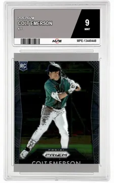 2026 PRIZM #25 COLT EMERSON MPE 9 MINT — graded card up for auction