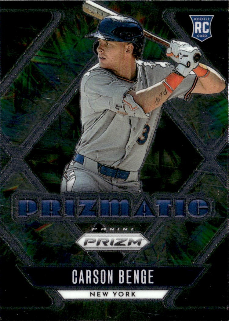 Carson Benge graded slab
