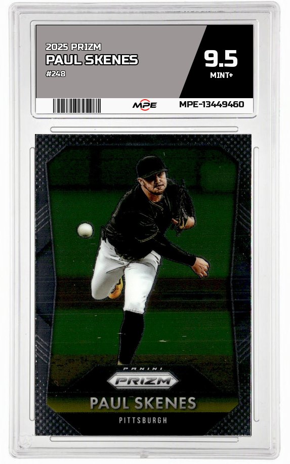 2026 PRIZM #248 PAUL SKENES MPE 9.5 MINT+ — graded card auctioned from the MPE vault