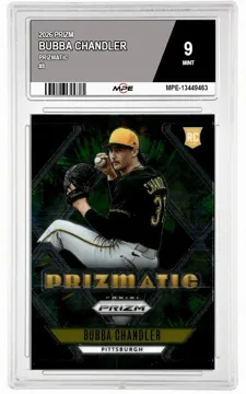 2026 PRIZM PRIZMATIC #8 BUBBA CHANDLER MPE 9 MINT — graded card up for auction