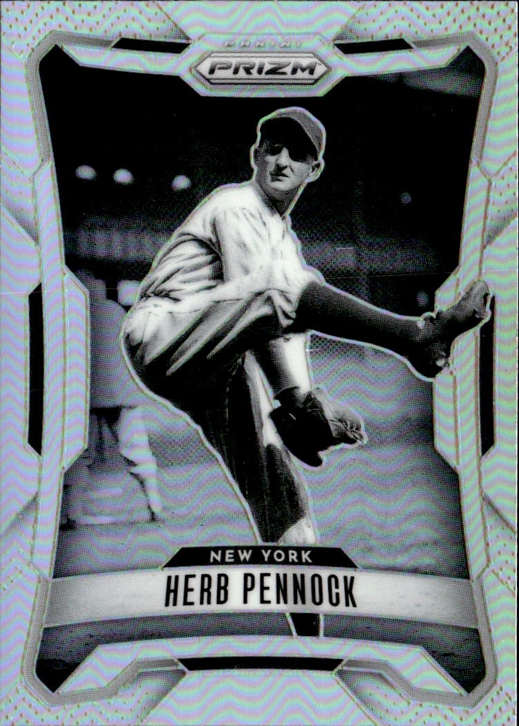 2026 Prizm Herb Pennock graded slab
