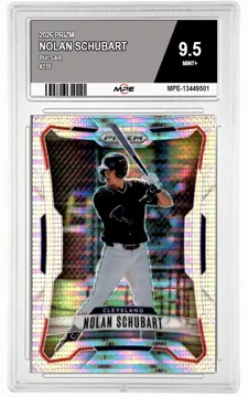 2026 PRIZM PULSAR #235 NOLAN SCHUBART MPE 9.5 MINT+ — graded card up for auction