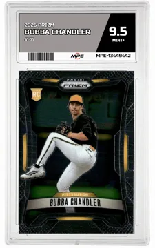 2026 PRIZM #105 BUBBA CHANDLER MPE 9.5 MINT+ — graded card up for auction