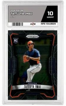2026 PRIZM #278 TATSUYA IMAI MPE 10 GEM/MT — graded card up for auction