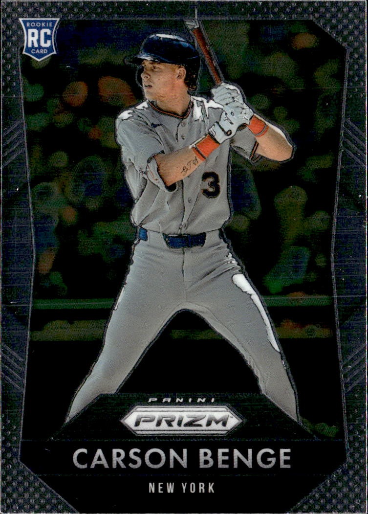 2026 Prizm Carson Benge graded slab