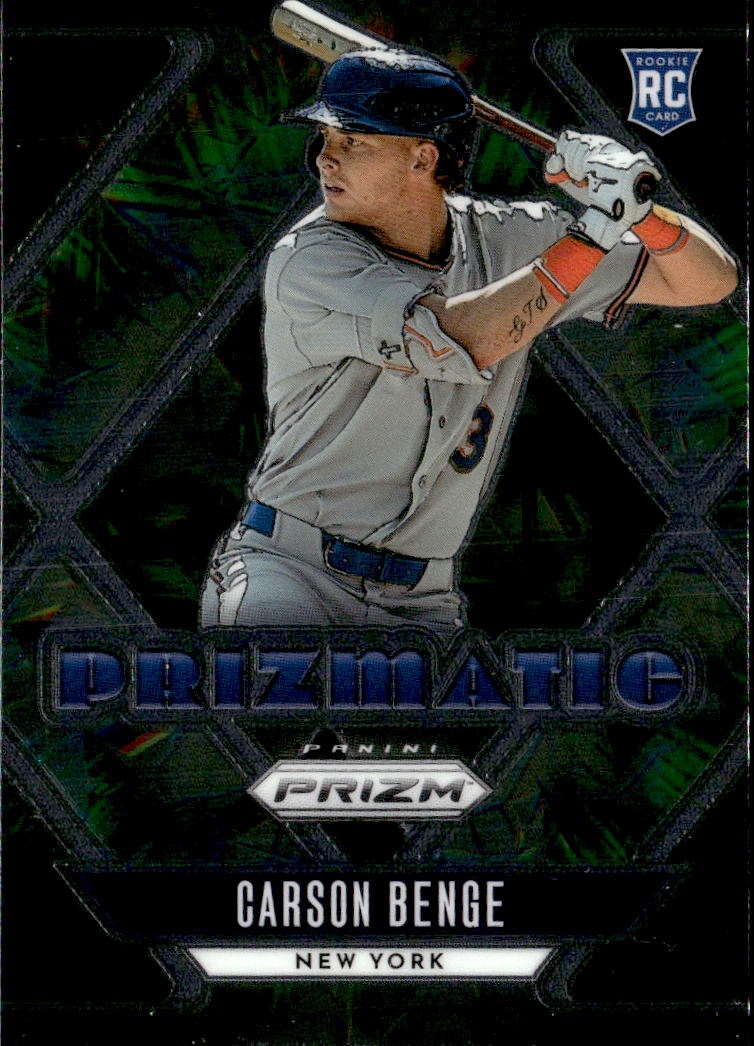 2026 Prizm Carson Benge graded slab