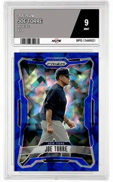 2026 PRIZM BLUE ICE #229 JOE TORRE MPE 9 MINT — graded card up for auction