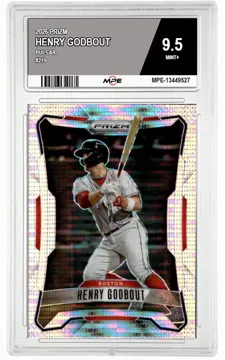2026 PRIZM PULSAR #219 HENRY GODBOUT MPE 9.5 MINT+ — graded card up for auction
