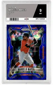 2026 PRIZM BLUE ICE #174 MARCELO MAYER MPE 9 MINT — graded card up for auction