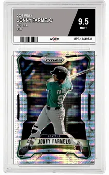 2026 PRIZM PULSAR #177 JONNY FARMELO MPE 9.5 MINT+ — graded card up for auction