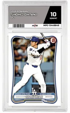 2026 BOWMAN #52 SHOHEI OHTANI MPE 10 GEM/MT — graded card up for auction