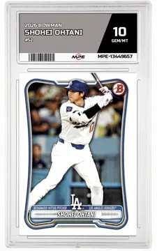 2026 BOWMAN #52 SHOHEI OHTANI MPE 10 GEM/MT — graded card up for auction