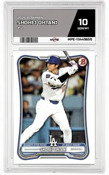 2026 BOWMAN #52 SHOHEI OHTANI MPE 10 GEM/MT — graded card up for auction