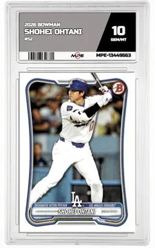 2026 BOWMAN #52 SHOHEI OHTANI MPE 10 GEM/MT — graded card up for auction