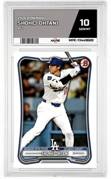 2026 BOWMAN #52 SHOHEI OHTANI MPE 10 GEM/MT — graded card up for auction