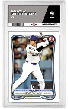 2026 BOWMAN #52 SHOHEI OHTANI MPE 9 MINT — graded card up for auction