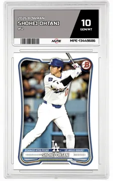 2026 BOWMAN #52 SHOHEI OHTANI MPE 10 GEM/MT — graded card up for auction