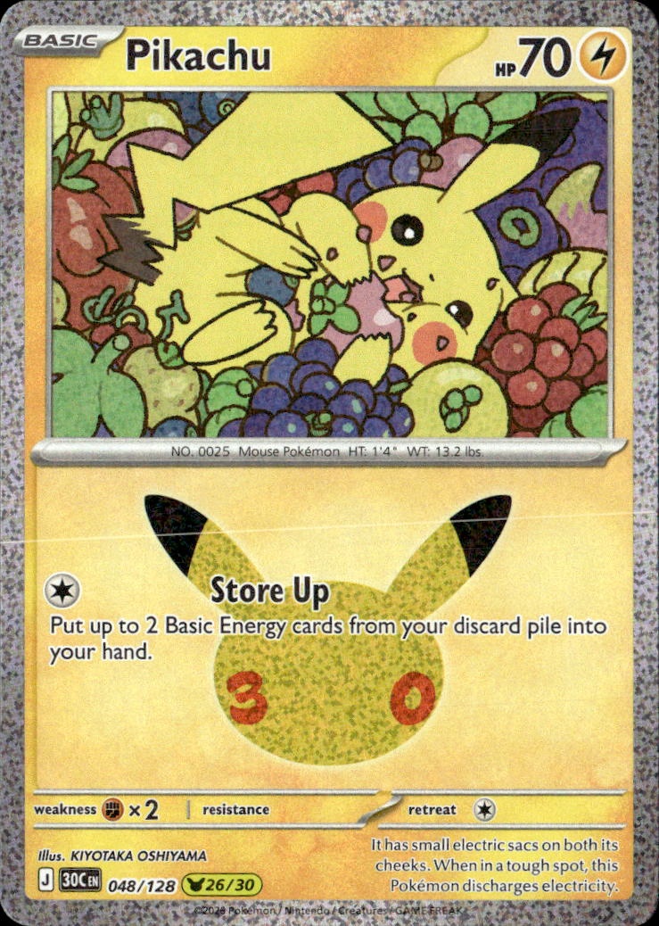 Pikachu graded slab