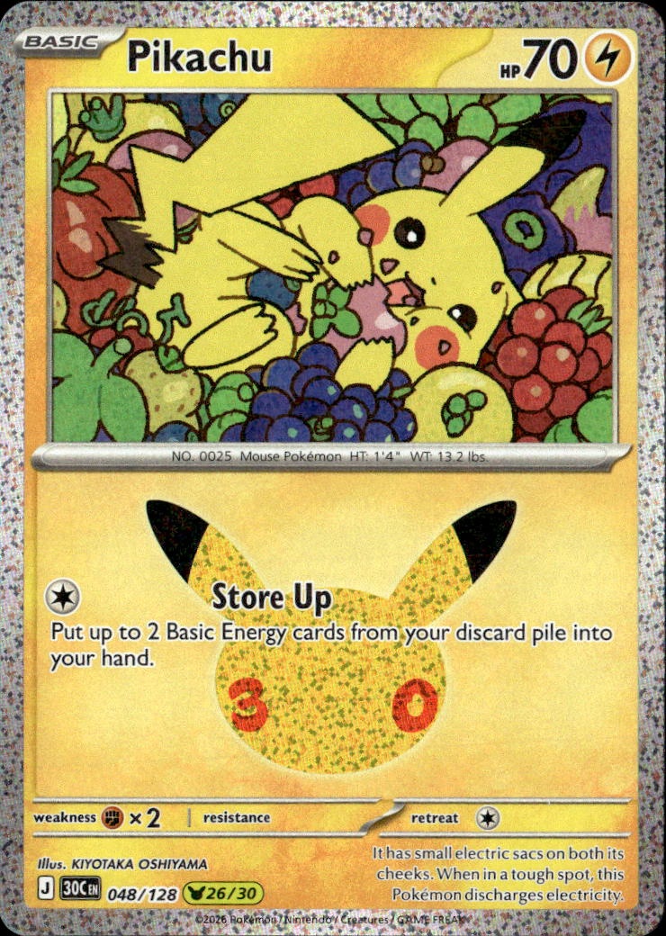 Pikachu graded slab