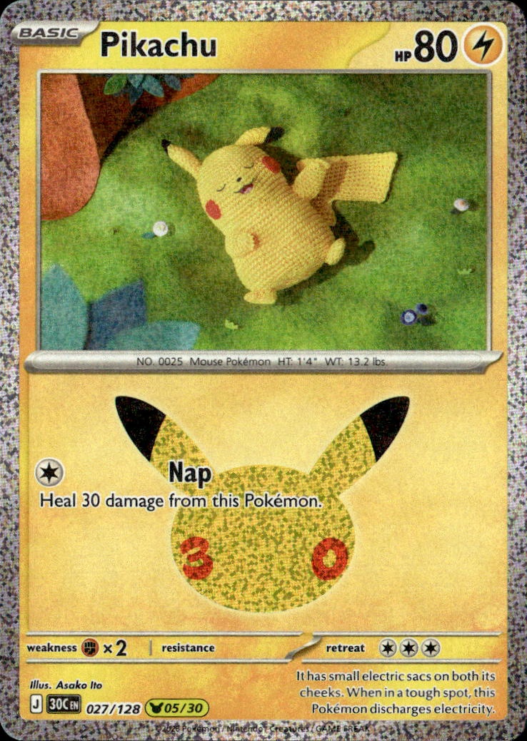 Pikachu graded slab