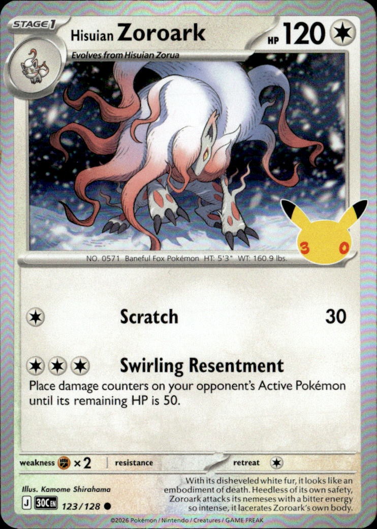 Hisuian Zoroark graded slab
