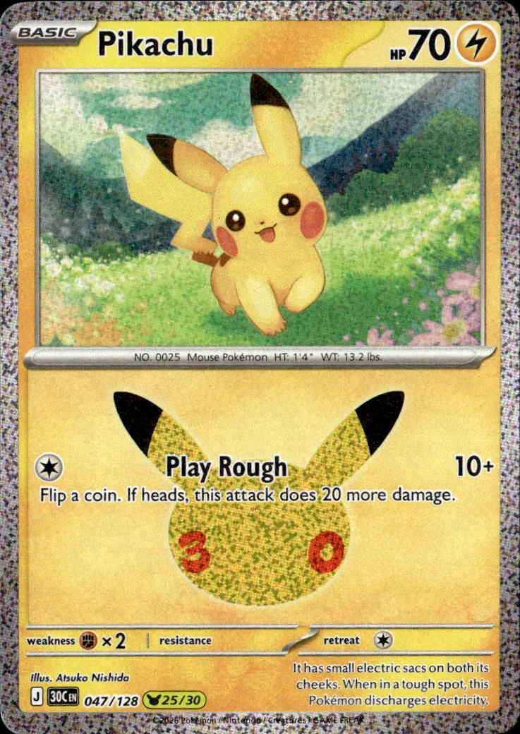 Pikachu graded slab