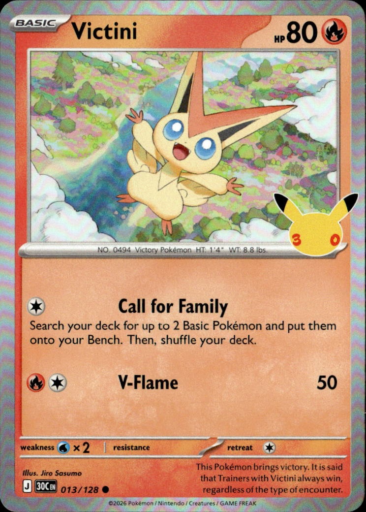Victini graded slab