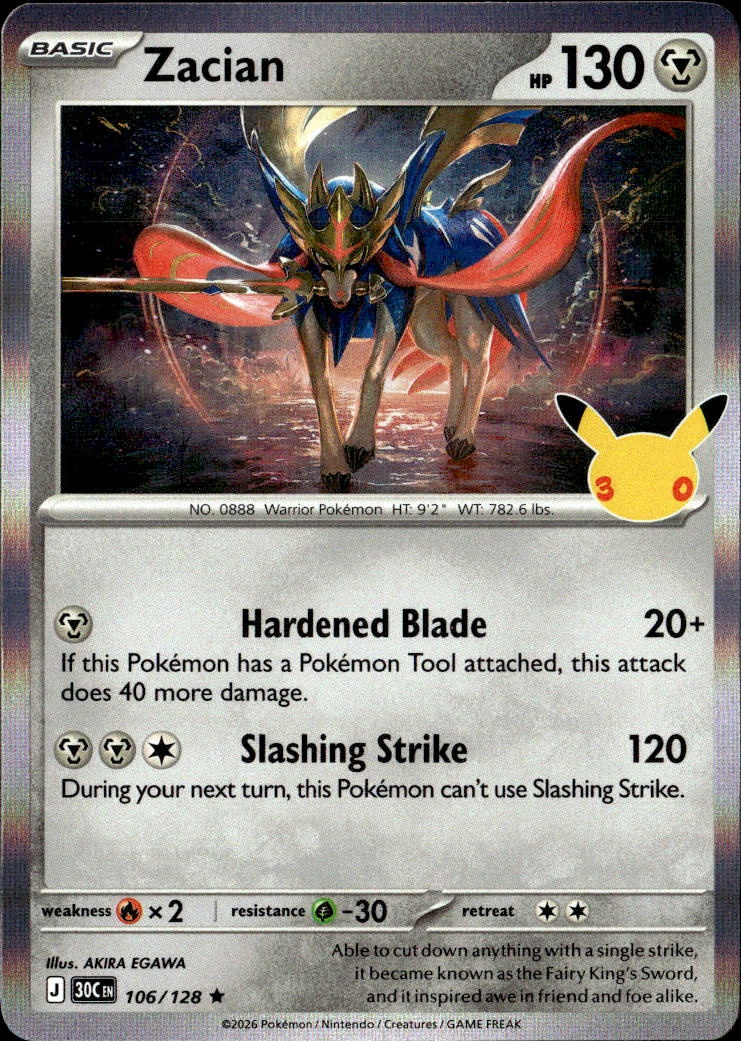 Zacian graded slab
