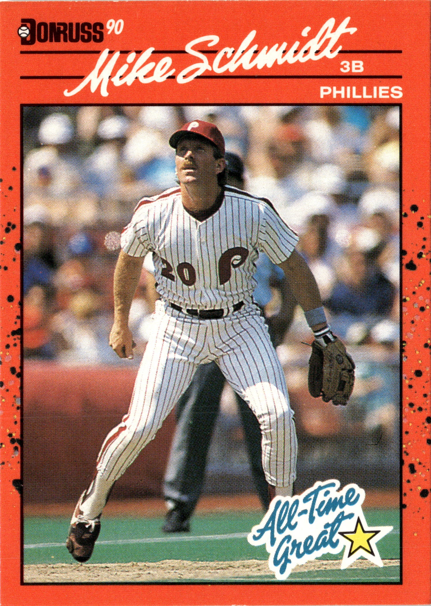 1989 Donruss Mike Schmidt graded slab