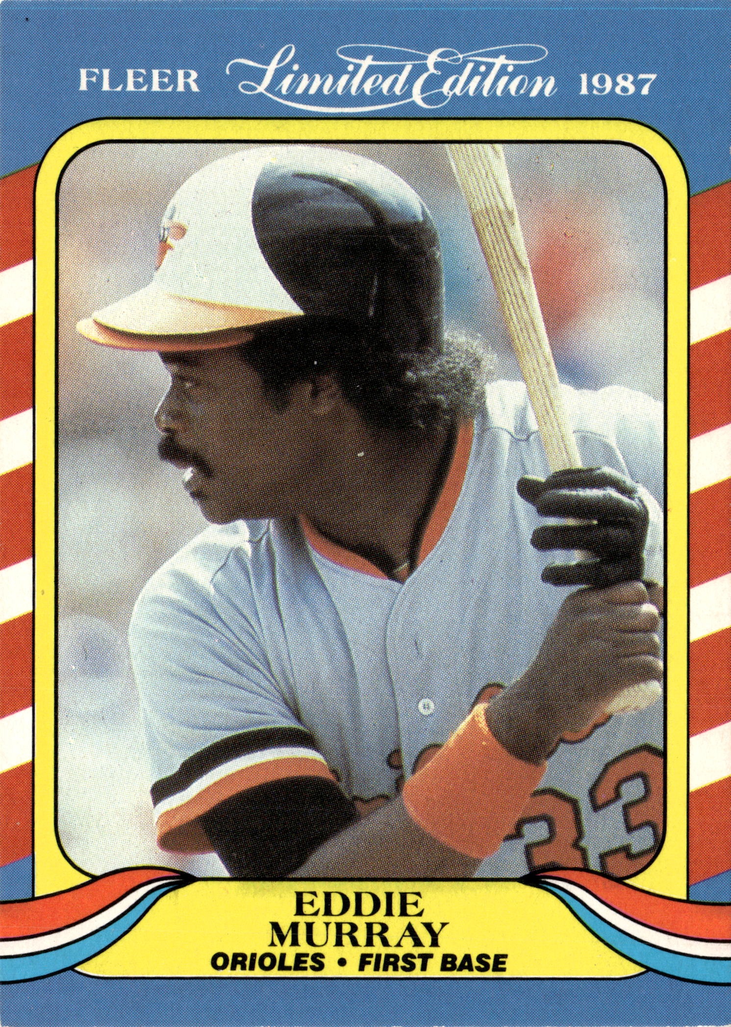 1987 Fleer Limited Edition Eddie Murray graded slab