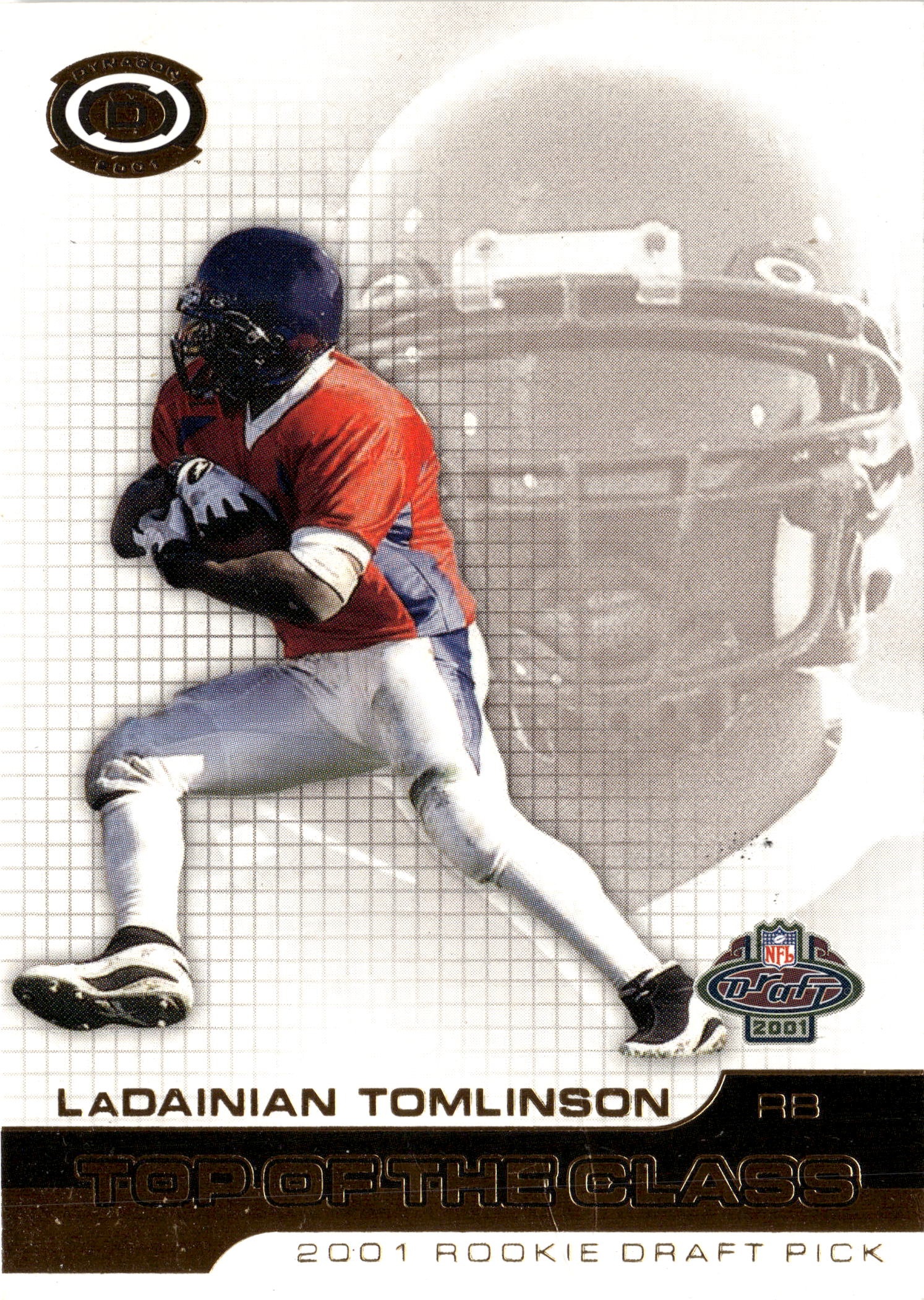 2001 Pacific Dynagon Ladainian Tomlinson graded slab
